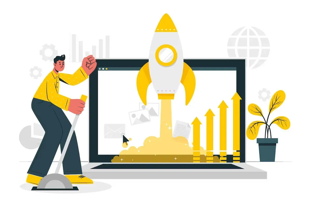 Developer optimizing Wordpress