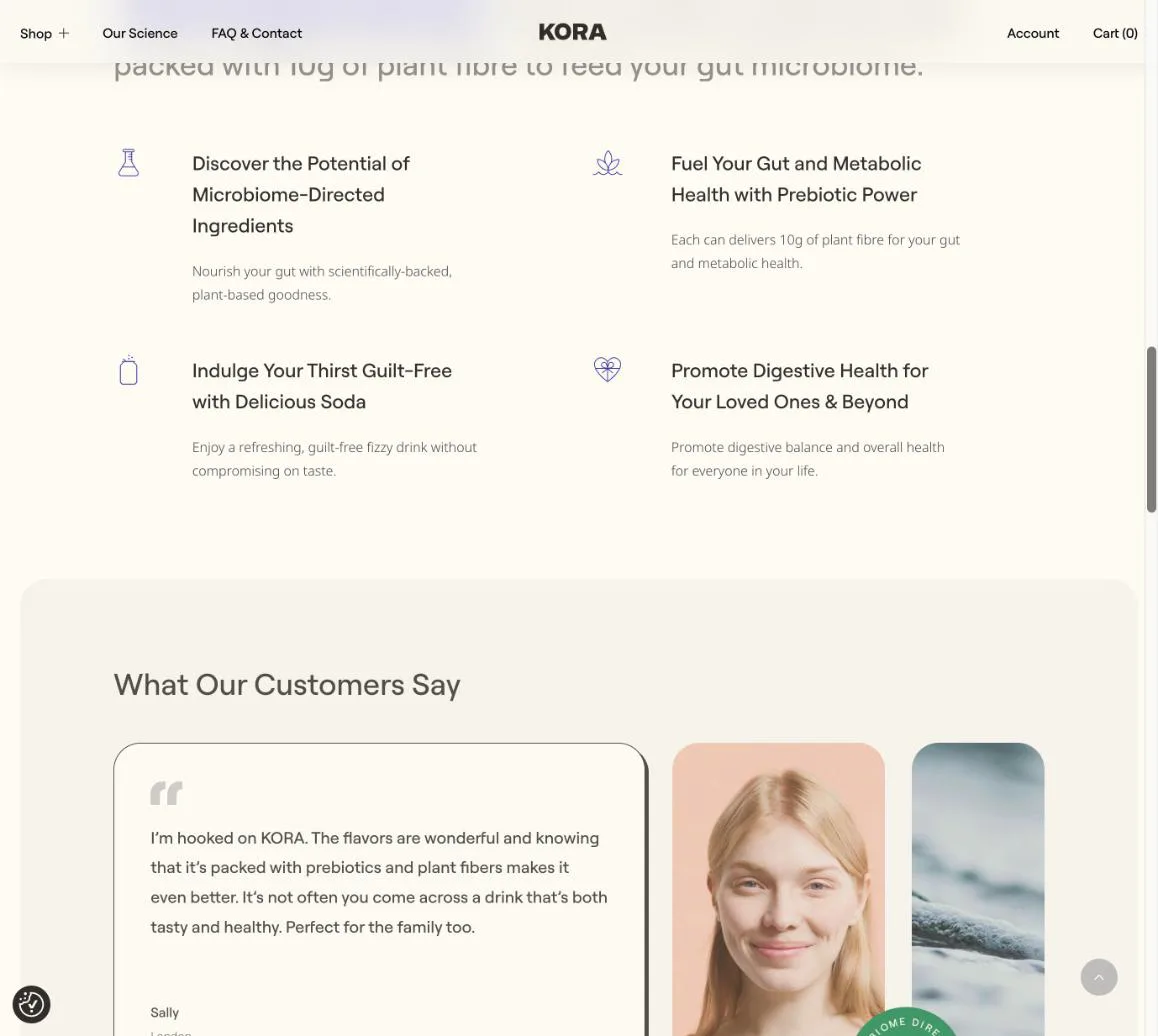 Kora, results and reviews