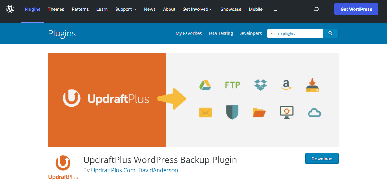 UpdraftPlus - Backup Plugin