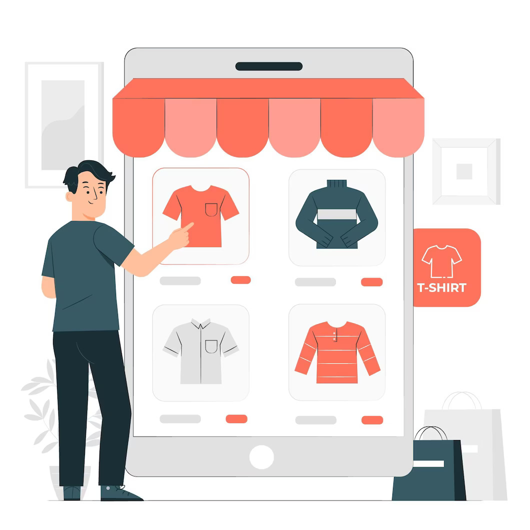 Developer organising product inventory & managing online shop
