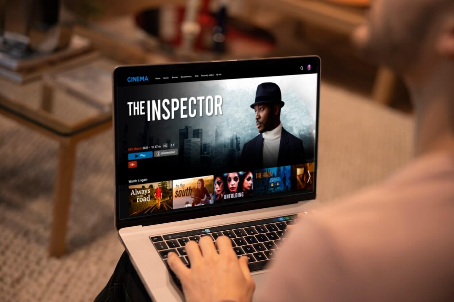 Digital nomad working remotly on their project. Adding video captions for ADA compliance features for WordPress